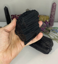 Load image into Gallery viewer, Black Tourmaline Raw Piece
