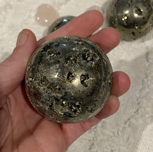 Load image into Gallery viewer, Pyrite Sphere
