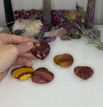 Load image into Gallery viewer, Mookaite Hearts

