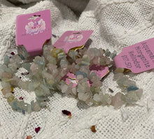 Load image into Gallery viewer, Crystal Chip Bracelets- Larimar, Kunzite and More
