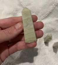 Load image into Gallery viewer, Mini- Green Onyx towers
