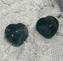 Load image into Gallery viewer, Moss Agate Heart
