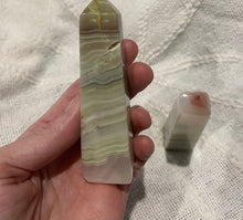 Load image into Gallery viewer, Pink Banded Onyx Tower
