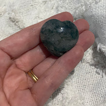 Load image into Gallery viewer, Moss Agate Heart
