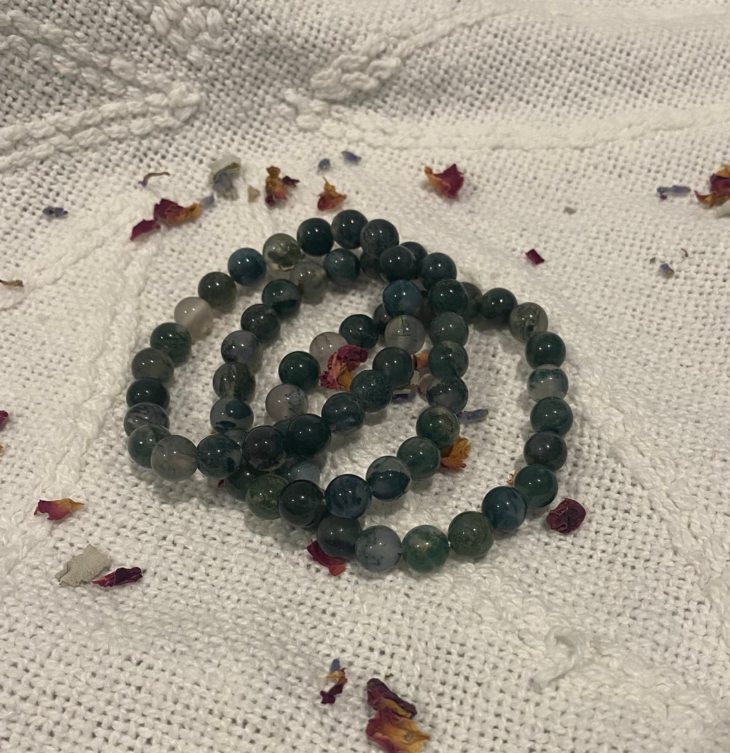 Moss Agate Bracelet