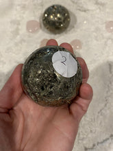 Load image into Gallery viewer, Pyrite Sphere
