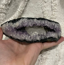Load image into Gallery viewer, Amethyst polished cluster

