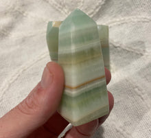 Load image into Gallery viewer, Pistachio Calcite Tower
