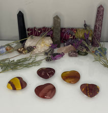 Load image into Gallery viewer, Mookaite Hearts
