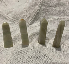 Load image into Gallery viewer, Mini- Green Onyx towers
