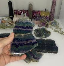 Load image into Gallery viewer, Rainbow Fluorite Slab
