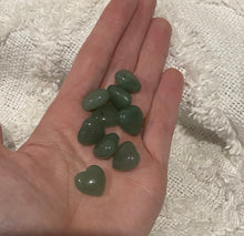 Load image into Gallery viewer, Green Aventurine Mini Hearts
