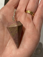 Load image into Gallery viewer, Rhodonite | Pendulum
