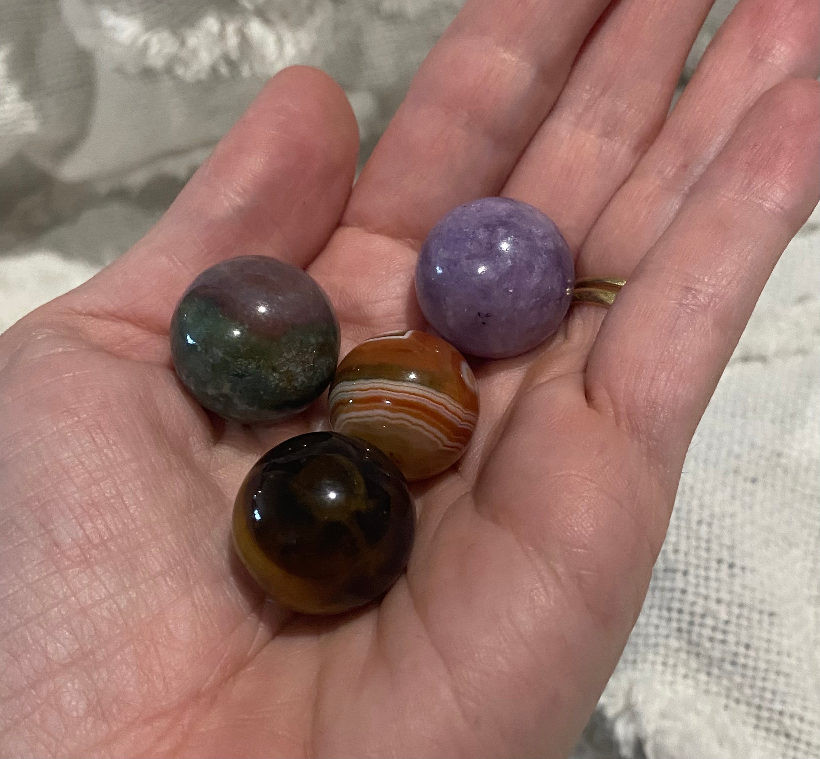 Mini Spheres – Luna Crystal Creations