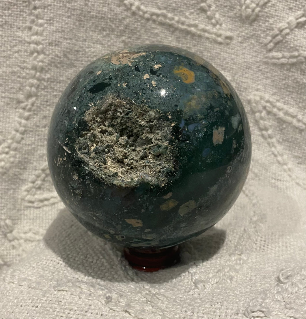 Ocean Jasper Sphere